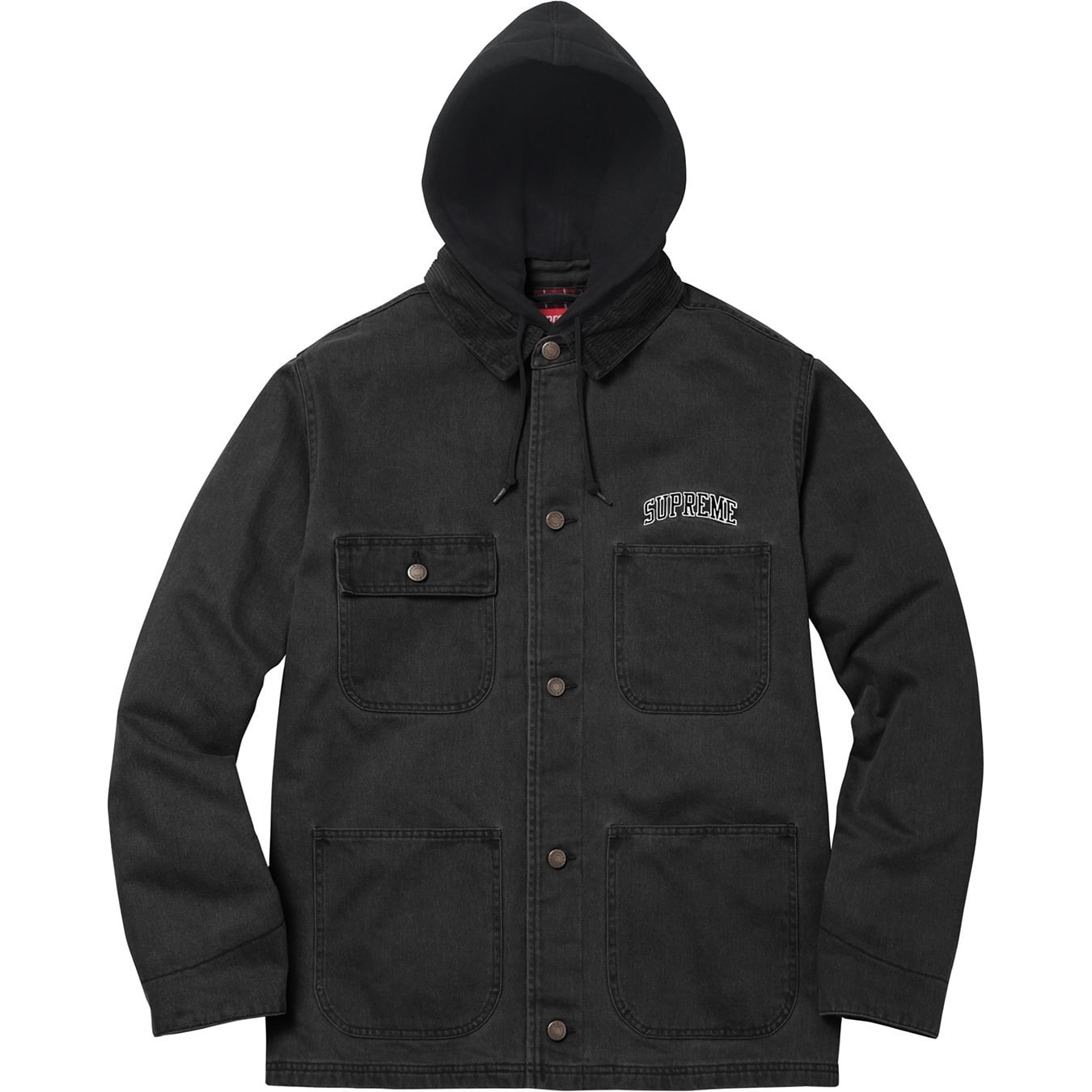 Hooded Chore Coat view 3